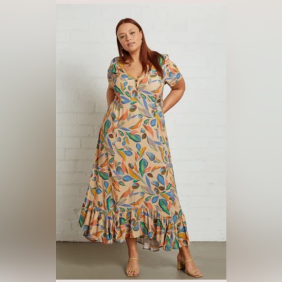 Rachel Pally CREPE JOLINE DRESS - PLUS SIZE - Picture 3 of 3